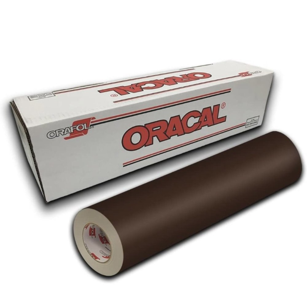 12" x 5 Feet BROWN Oracal 651 Cricut Hobby Craft Decal Vinyl Sticker